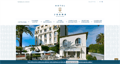 Desktop Screenshot of hotel-juana.com